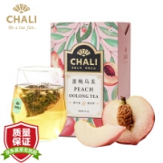 茶里 ChaLi  茶叶  蜜桃乌龙袋泡茶水果茶果粒茶白桃乌龙茶包冷泡茶15包