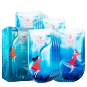 御泥坊 3D玻尿酸补水 黑面膜21片*2 赠眉笔一支