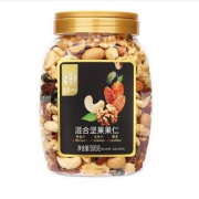 PLUS会员：华味亨 每日坚果混合坚果  500g/罐