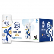 伊利 舒化无乳糖全脂牛奶220ml*24盒*2