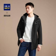 HLA 海澜之家 HWJAJ3R147A 男士长款连帽夹克