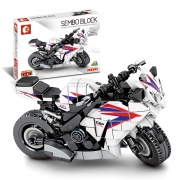 森宝积木 科技机械系列 本钿 CB750 摩托