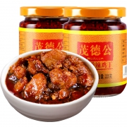 茂德公 鸡丁香辣酱 225gx2瓶