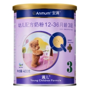 限地区：安满（ ANMUM ）满儿幼儿配方奶粉（12-36月龄）3段400g