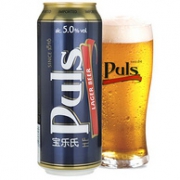 Puls 宝乐氏 拉格原麦啤酒 500mlx24听x3件