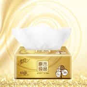 聚划算百亿补贴：清风 原木纯品金装系列 抽纸 3层*100抽*10包（188*136mm）
