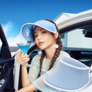韩国 VVC 2020新品 UPF 50+防晒 女大沿夏季遮阳帽 防紫外线99.9%