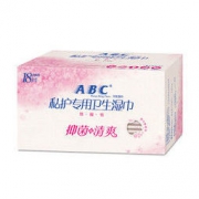 ABC 免冲洗卫生湿巾 18片 *13件