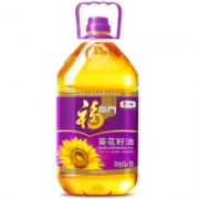 福临门 食用油 压榨一级充氮保鲜葵花籽油 4L *5件