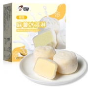 俏侬 麻薯冰淇淋 榴莲味 160g 4只/盒*2盒*7件