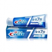 京东PLUS会员： Crest 佳洁士 全优7效 祛牙渍健白 牙膏 120g *2件