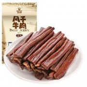 京东PLUS会员： 科尔沁 超干牛肉干150g/袋 内蒙古特产 手撕牛肉 肉干肉脯 原味 *2件