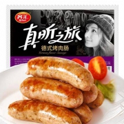 限地区：齐汇 真昕之旅 德式烤肉肠 火山石烤肠原味 600g(10支装) *16件