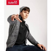 Baleno 班尼路 88935506 男士拉链毛衣