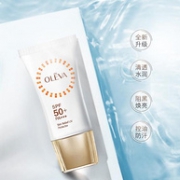 敏感肌可用，40gx2件 OLEVA奥洛菲 清透无感防晒霜 SPF50+PA+++