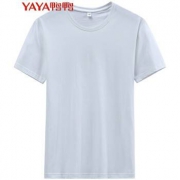 YAYA  鸭鸭  男圆领T恤 白色 S