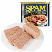 限地区：SPAM 世棒 黑胡椒味 午餐肉罐头 340g/罐 *8件