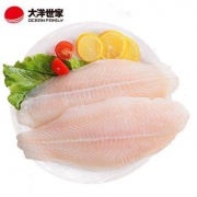 大洋世家 巴沙鱼柳(去皮)600g/袋 *5件