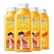 味全 每日C橙汁 100%果汁 300ml*4*8件