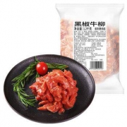 京东PLUS会员、限地区：元盛 黑椒牛柳 1.2kg（6小包）*3件