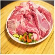LAOHEQIAO 涝河桥 宁夏滩羊 去骨后腿肉 1000g *3件