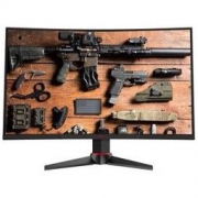 HKC 惠科 G271F 27英寸 VA曲面电竞显示器（144Hz、FreeSync）