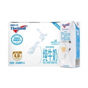 6日0点：纽仕兰 4.0g乳蛋白低脂纯牛奶早餐 250ml*3盒*2件