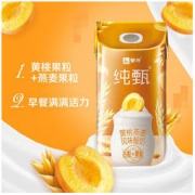 蒙牛 纯甄 常温风味酸牛奶 燕麦+黄桃 200g*10 早餐奶酸奶 礼盒装（新老包装随机发货） *2件