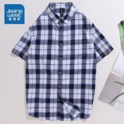 JEANSWEST 真维斯 JW-92-133514 男士短袖衬衫