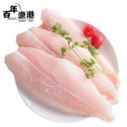 百年渔港 冷冻巴沙鱼柳 900g 4片 小龙虾伴侣 酸菜鱼火锅烧烤食材 低脂海鲜水产 生鲜 *4件