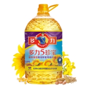 PLUS会员： 多力 5珍宝 葵花籽调和油 5L *3件 +金龙鱼 鸡蛋挂面800G*2件