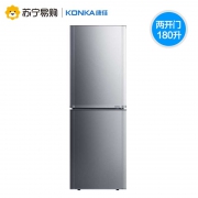KONKA 康佳 BCD-180GY2S 双门冰箱 180L