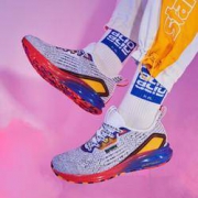 361度 高达联名Plus 跑步 Q立方科技织物钛速减震运动鞋