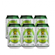 燕京  雪鹿啤酒 8度清爽330ml*6听