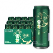 Snowbeer 雪花啤酒  8度晶粹 500ml*12听 *3件