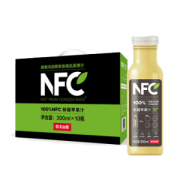 京东PLUS会员：农夫山泉 新疆苹果汁 300ml*10瓶 *2件