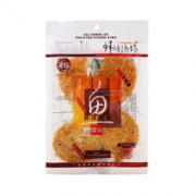 元臻 肉干肉脯 休闲零食 鲜烤鳕鱼微辣40g/袋 *3件