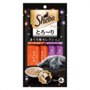希宝 原装进口猫条 成猫猫粮猫零食 吞拿鱼+海鲜 12g*4条