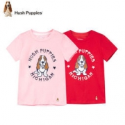 京东PLUS会员： Hush Puppies 暇步士 儿童短袖印花T恤
