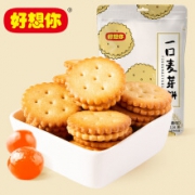 PLUS会员：好想你 咸蛋黄味麦芽夹心饼干 116g *26件