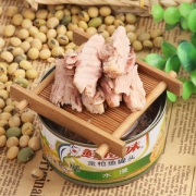 鲜得味 水浸零脂 深海金枪鱼罐头 大块肉非碎肉 180g*3罐