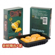 留口福 猫山王马来西亚冻榴莲 400g *2件