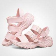 12日0点： SKECHERS 斯凯奇 111061 女士厚底露趾凉鞋 *2件