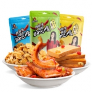 好巴食 五香豆干+Q豆干+鱼豆干组套 468g*3袋