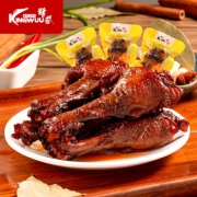 京东plus会员：KINGWUU 精武鸭翅根 甜辣味 35g*11袋