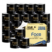 聚划算百亿补贴： C&S 洁柔 有芯卷纸 4层*140g 15卷