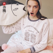 聚划算百亿补贴：芬腾睡衣  珊瑚绒家居服套装