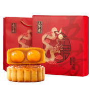 中华老字号 五芳斋 福享广式月饼礼盒 8饼8味共660g