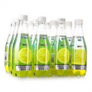 延中 咸柠汽 清柠盐汽水 饮料 410ml*12瓶 整箱 *8件