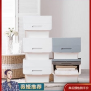 茶花 特大儿童玩具收纳箱 前开式好整理 3只